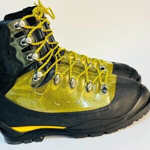 Vasque Ice 9000 Mountaineering Boots Yellow Black Men’s US 11 M Waterproof